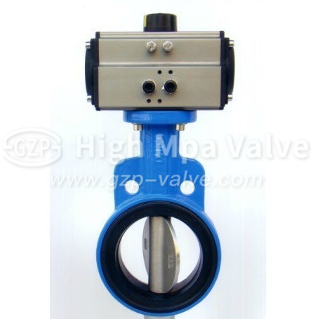 Resilient seat butterfly valve